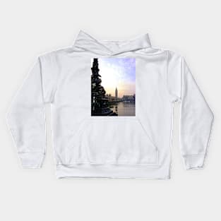 The Thames at Westminster Kids Hoodie